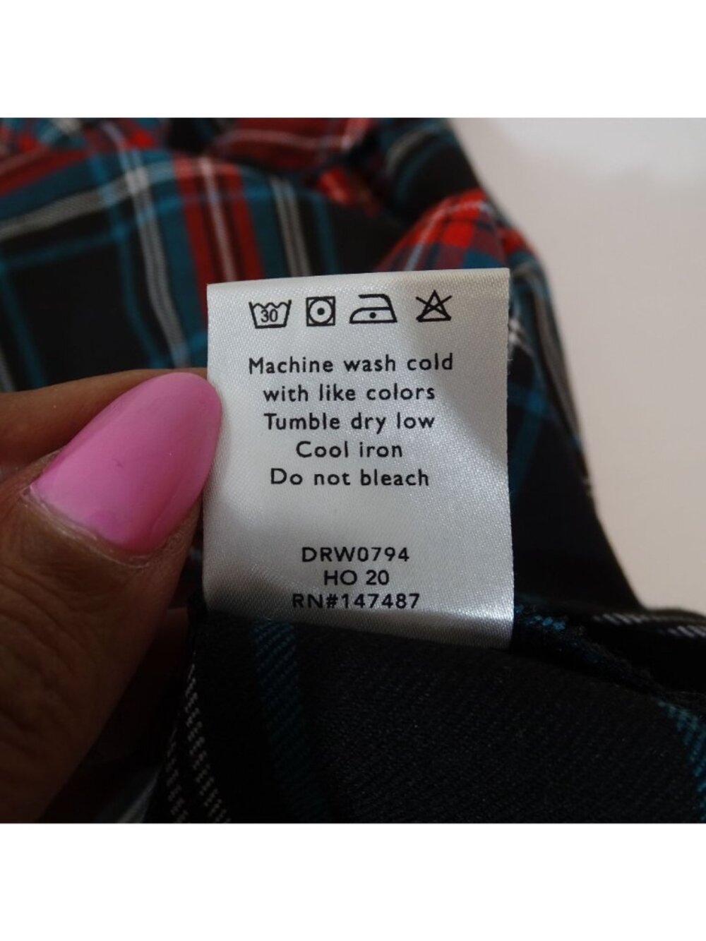 Draper James Sleeveless Tartan Plaid Belted Fit and Flare Dress Size 4 Preppy - Picture 7 of 10